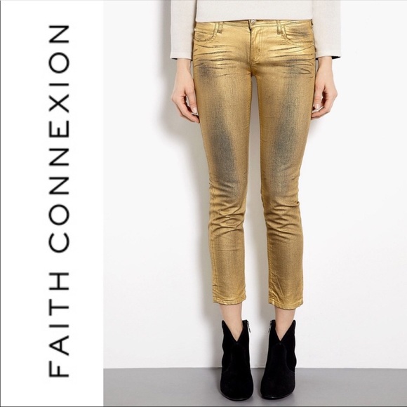 Faith Connexion Denim - Faith Connexion Gold Jeans